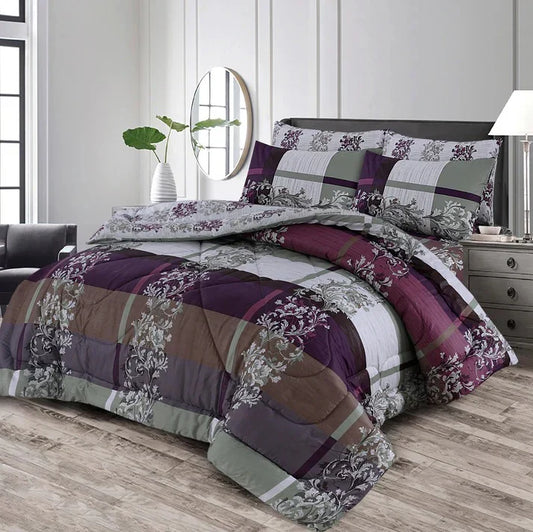 7 pc Winter Razai Set (Heavy Filling)