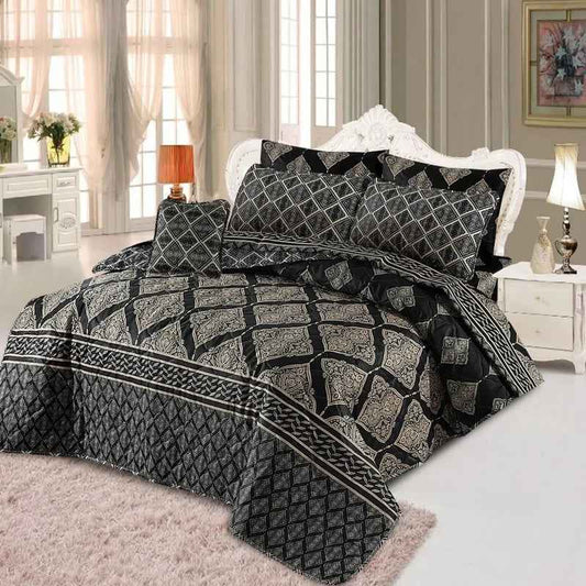 Premium Summer King Size Comforter Set - 7-Piece